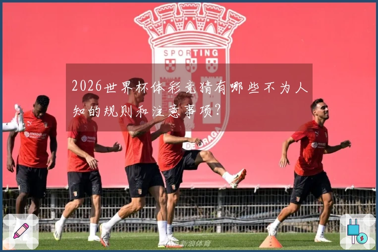 2026世界杯体彩竞猜有哪些不为人知的规则和注意事项？